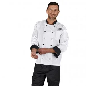 White Toulon Chef Jacket