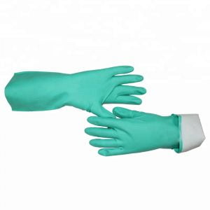 Green Nitrile Gloves