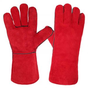 Red Heat Resist Elbow Glove