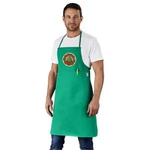 Bib Apron Green